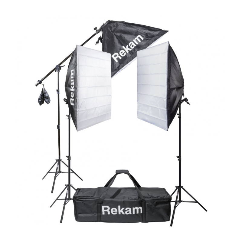 Комплект флуоресцентных осветителей Rekam CL4-660-SB Boom Kit с софтбоксами