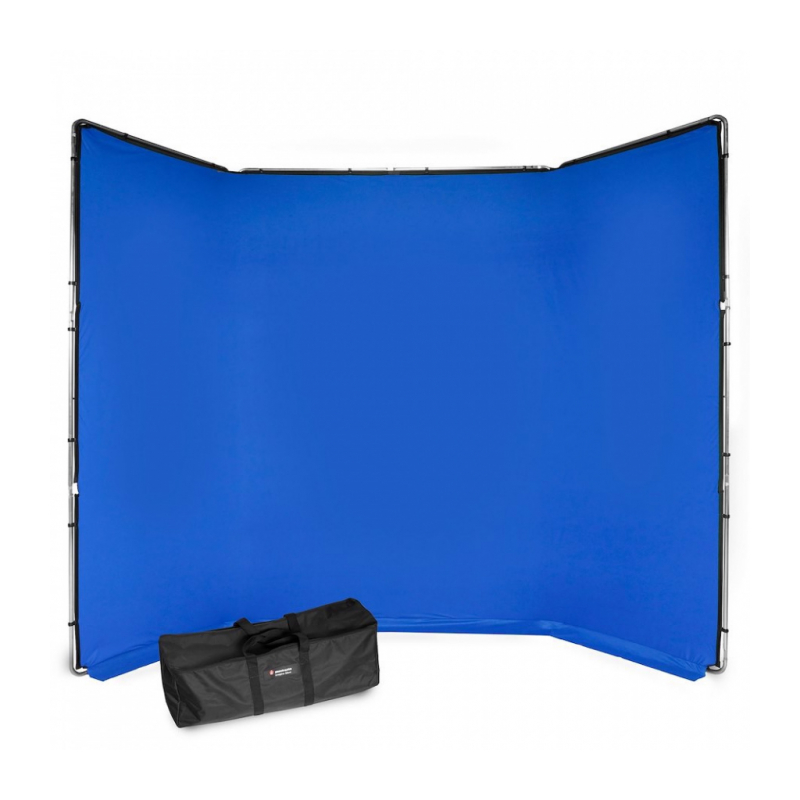 Manfrotto MLBG4301KB Chroma Key FX 4x2.9m Background Kit Blue хромакей синий
