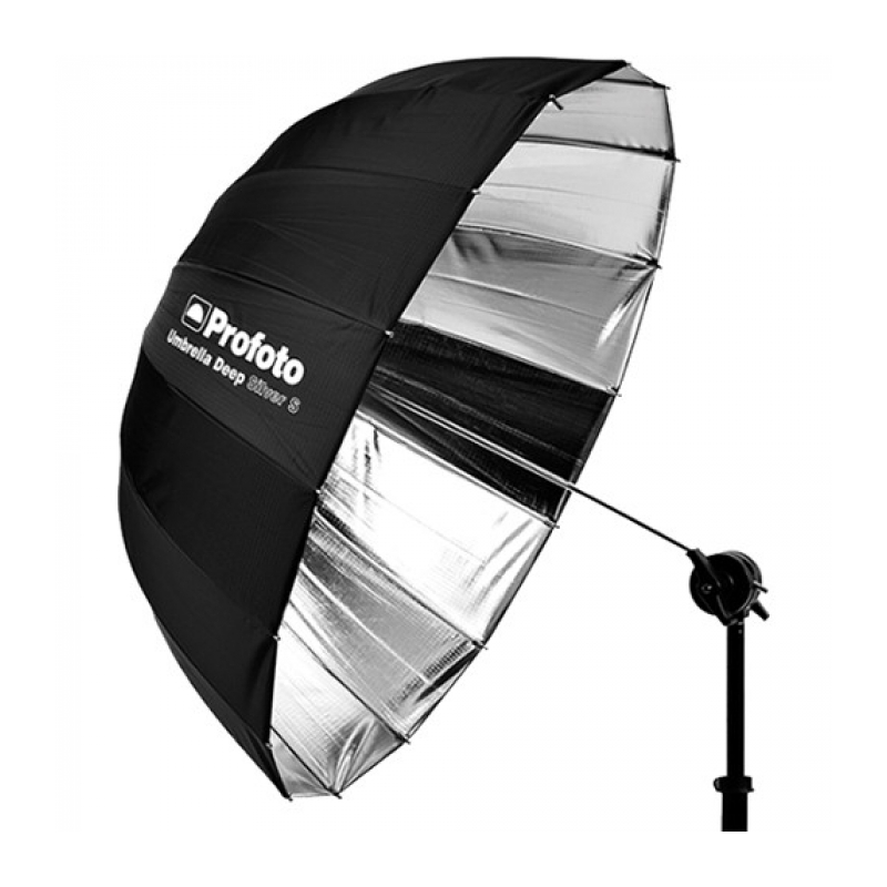 Зонт серебристый Profoto Umbrella Deep Silver S (Ф85 cм/33 дюйма) 