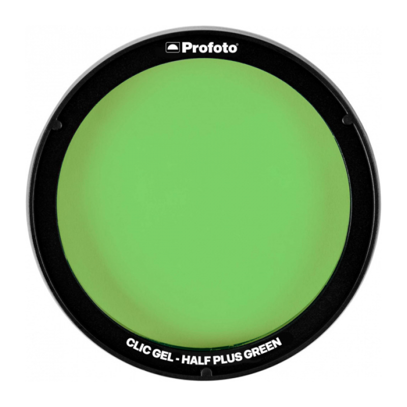 Коррекционный фильтр для вспышки A1/A1X/C1 Plus Profoto 101020 Clic Gel Half Plus Green 