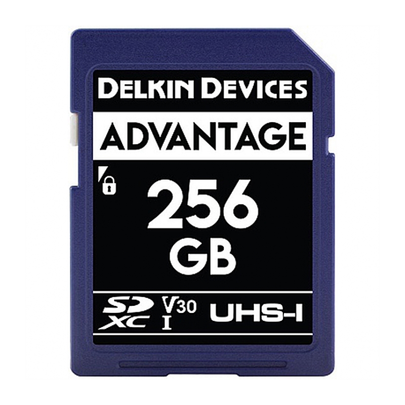 Карта памяти Delkin Devices Advantage SDXC 256GB 633X UHS-I Class 10 V30 (DDSDW633256G)