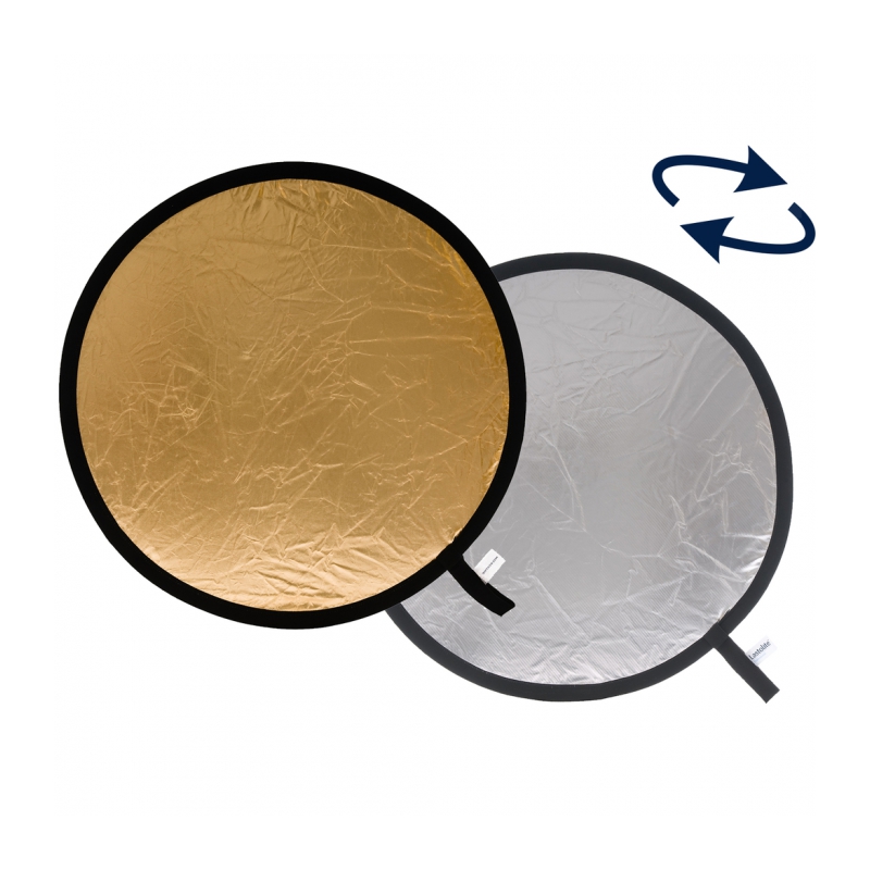 Lastolite LR4834 Collapsible Reflector Silver/Gold Отражатель серебряный/золотой 120см