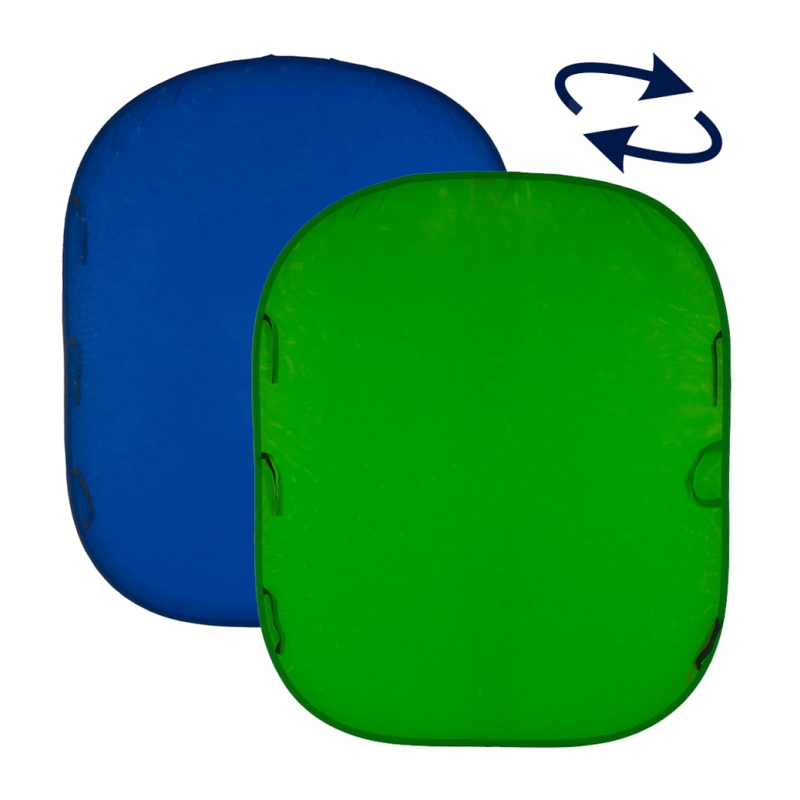 Lastolite LC5687 фотофон складной хромакей синий и зеленый 150х180