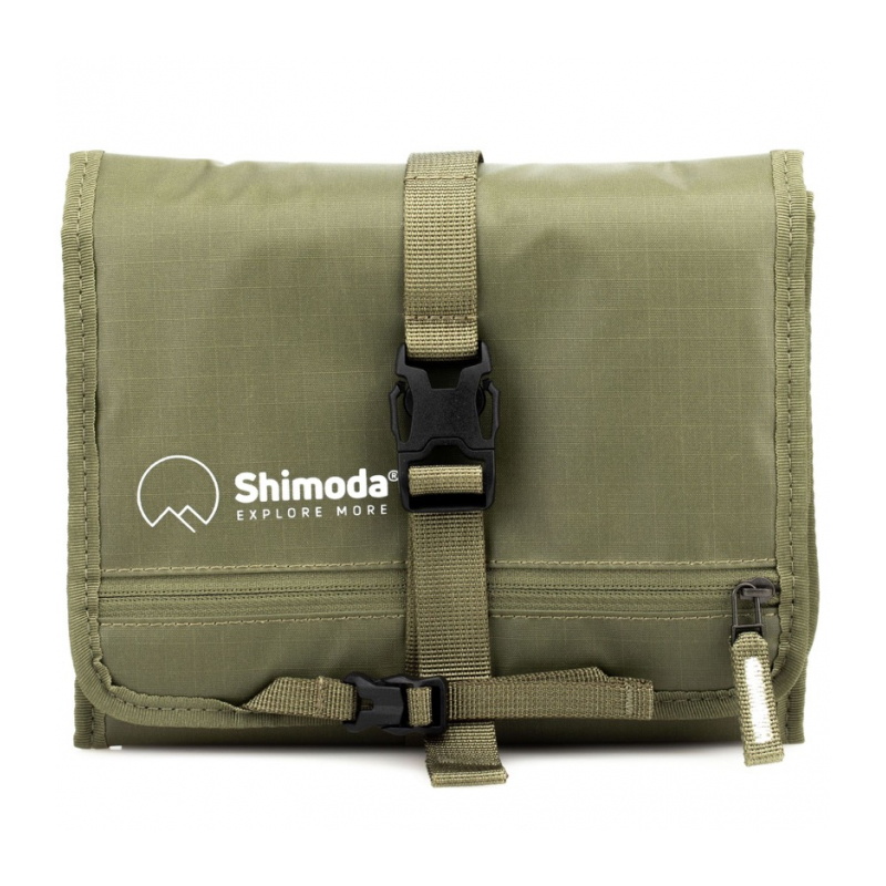 Shimoda Filter Wrap 150 Army Green Чехол-органайзер для 3 фильтров и аксессуаров (520-227)