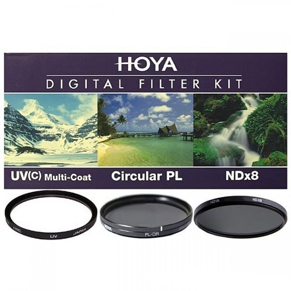Набор фильтров HOYA Digital Filter Kit: 40,5mm UV(C) HMC MULTI, PL-CIR, NDX8