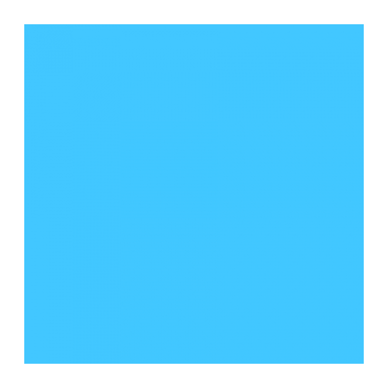 Fujimi FJS-PVCA0613 прямоугольный фон, пластик 0,8мм, голубой 60х130 см