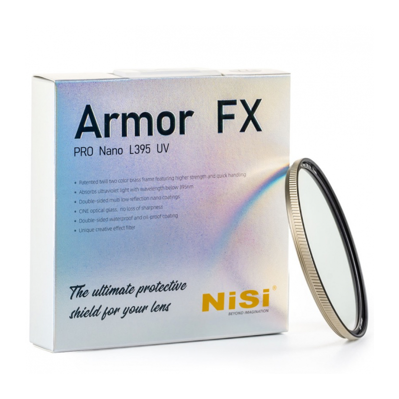 Светофильтр Nisi Armor FX PRO Nano L395 UV 86mm ультрафиолетовый