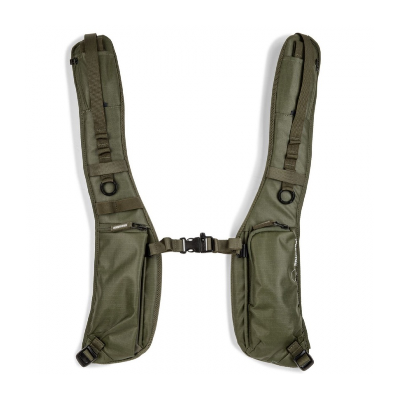 Shimoda Men's Shoulder Strap Plus Army Green Амортизирующие ремни для рюкзака (520-237)