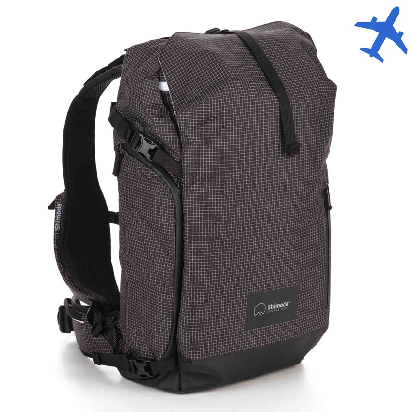 Фоторюкзак Shimoda Sidecountry 28 Black/White подходит для ручной клади