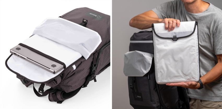 Фоторюкзак Shimoda Sidecountry 28 Women's Starter Kit B/W 520-353 c отделением для ноутбука 16 дюймов и карман для блютуз трекера