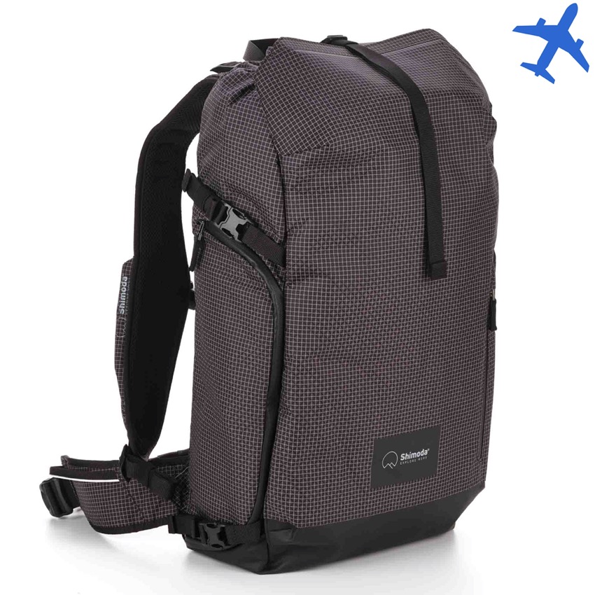 Фоторюкзак Shimoda Sidecountry 32 Black/White 520-354 подходит для ручной клади