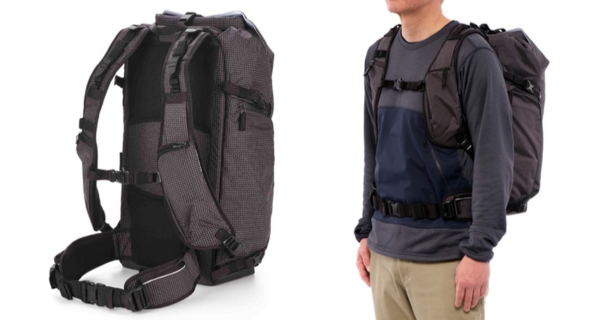 Фоторюкзак Shimoda Sidecountry 32 Starter Kit Black/White 520-355 комфортная носка, вентилируемые плечевые лямки и спинка