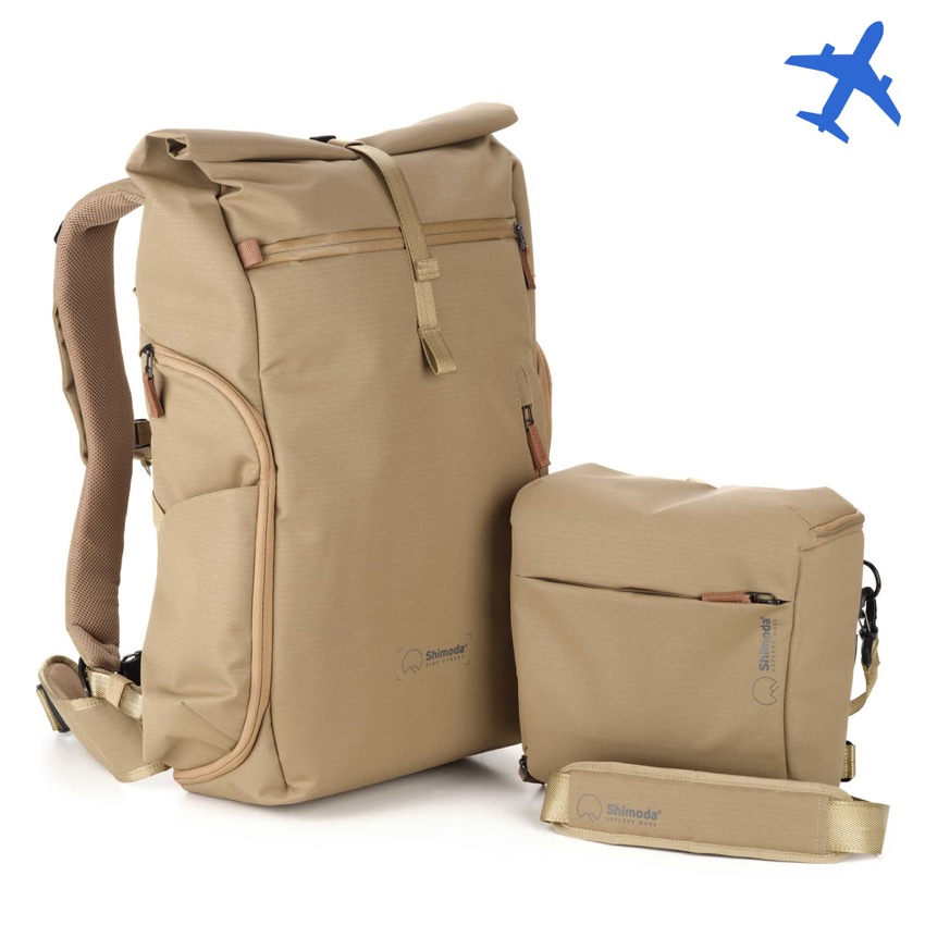 Фоторюкзак Shimoda Side Street 28 Starter Kit Boa 520-383 в комплекте с сумкой для фото