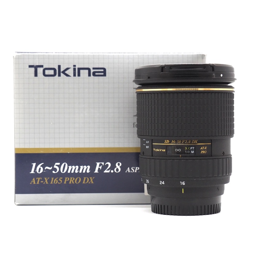 Tokina 標準ズームレンズ AT-X 165 PRO DX 16-50mm F2.8 (IF) ASPHERICAL ニコン用 APS-  交換レンズ