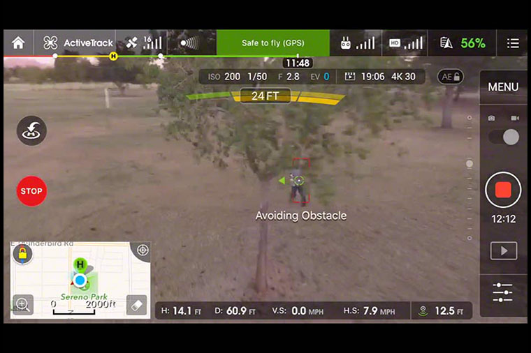 Квадрокоптер с приложением для айфона