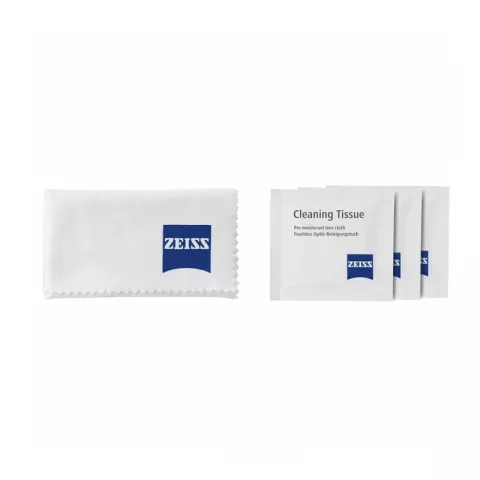 Zeiss cleaning wipes Салфетки влажные, одноразовые и ткань из микрофибры для оптики
