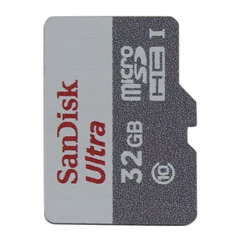 Карта памяти SanDisk Ultra microSDHC Class 10 UHS-I 80MB/s 32GB (SDSQUNS-032G-GN3MN)