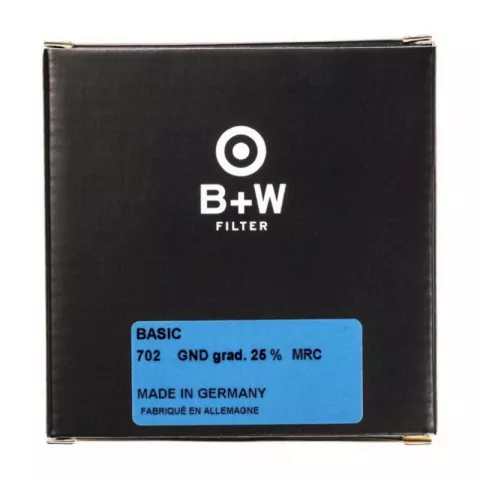 Градиентный фильтр B+W BASIC 702 MRC 72mm Graduated ND 25 % (1102734)