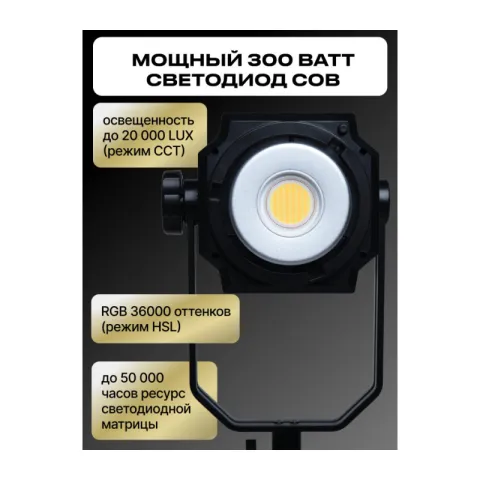 Осветитель светодиодный Raylab RL-300PRO RGB