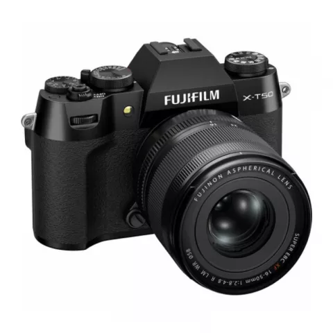Fujifilm X-T50 Kit XF 16-50mm F2.8-4.8 R LM WR Black