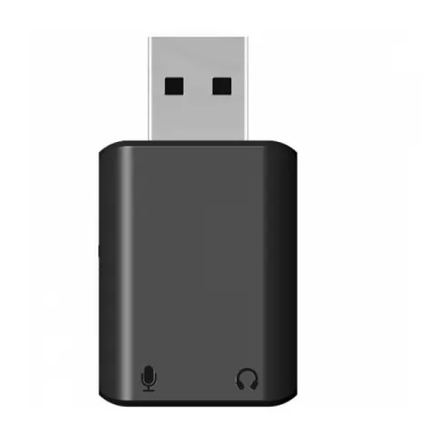 USB-адаптер Saramonic EA2 с 2мя выходами 3.5мм TRS для микрофона и наушников