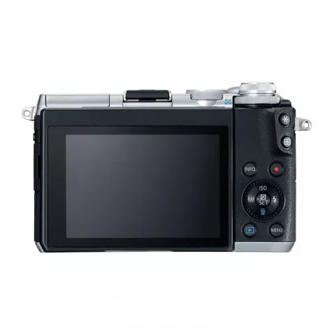 Цифровая фотокамера Canon EOS M6 Kit EF-M 15-45mm f/3.5-6.3 IS STM серебристая