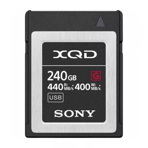 Карта Памяти Sony 240Gb XQD G series 400/440 MB/s (QD-G240F)