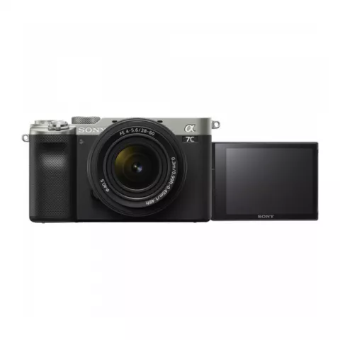 Фотоаппарат системный Sony Alpha A7C Silver Kit FE 28-60mm F/4-5.6