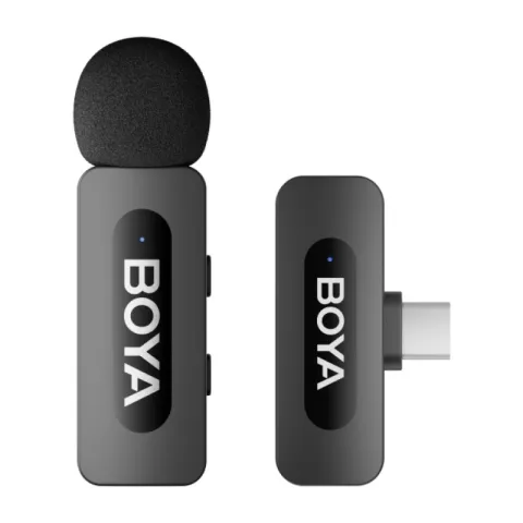 Boya BY-V30 Сверхкомпактная 2,4 ГГц Беспроводная Микрофонная Система для устройств с USB-C 