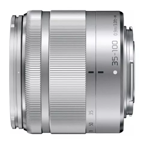 Объектив Panasonic 35-100 mm / F4.0—5.6 ASPH. / MEGA O.I.S. (H-FS35100) silver