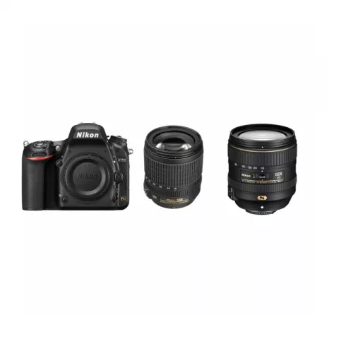 Зеркальный фотоаппарат  Nikon D7500 kit 18-105 VR + 16-80mm f/2.8-4E ED VR AF-S DX Nikkor