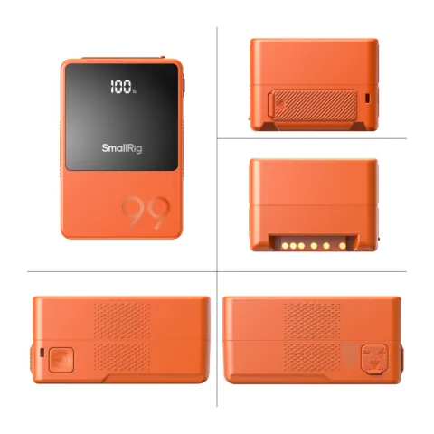 SmallRig 4929 Аккумулятор литий-ионный VB99 mini V Mount Battery (Orange)