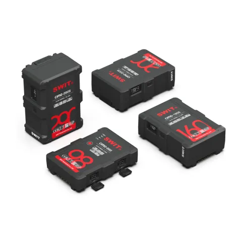 SWIT CIMO-200S Аккумуляторная батарея V-Mount Slim Cine 196 Втч разъемы D-Tap USB-C, USB-A