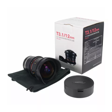 Объектив Samyang 12mm T3.1 ED Aspherical NCS VDSLR Fish-eye Sony E