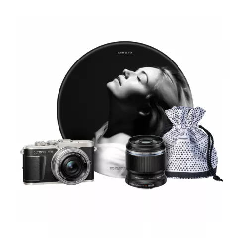 Цифровая фотокамера Olympus Pen E-PL9 Get ready kit black комплект