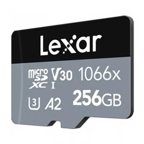 Карта памяти 256GB Lexar High-Performance 1066x microSDXC UHS-I (W/R 160/120mb/s) C10 A2 V30 U3 LMS1066256G-BNANG