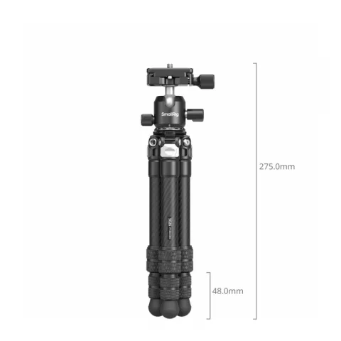 SmallRig 5026 компактный штатив с быстросъемной площадкой Arca-Swiss и панорамной головкой