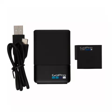 Зарядное устройство для двух батарей HERO 6 / 7 GoPro Dual Battery Charger + Battery (AADBD-001)