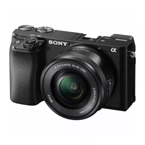 Цифровая фотокамера Sony Alpha A6100 Kit 16-50 чёрный