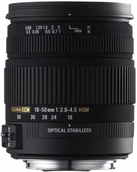 Объектив Sigma AF 18-50mm f/2.8-4.5  DC HSM Sony