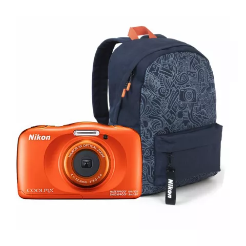 Цифровая фотокамера Nikon Coolpix W150 orange