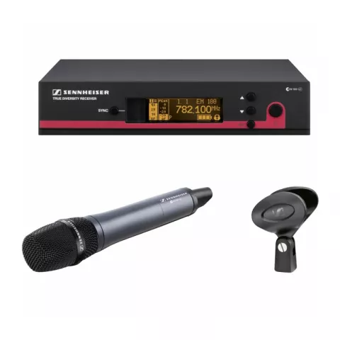 Комплект вокальный Sennheiser EW 165 G3-B-X микрофон и рэковый приемник