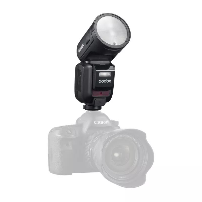 Вспышка накамерная Godox V100S TTL с круглой головкой для Sony
