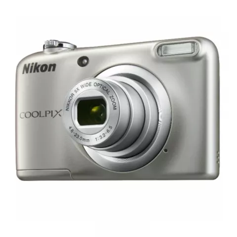 Цифровая фотокамера Nikon Coolpix A10 серебристый