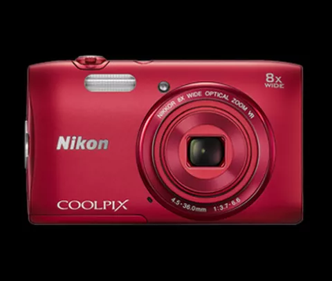 Цифровая фотокамера Nikon Coolpix S3600 Red + case + 8Gb Nikon