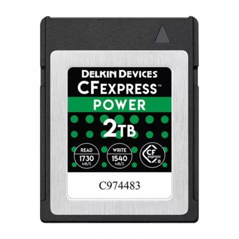 Карта памяти Delkin Devices Power CFexpress 2TB [DCFX1-2TB]