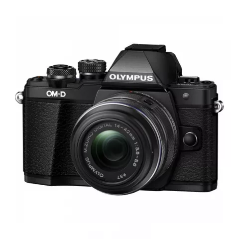 Цифровая фотокамера Olympus OM-D E-M10 Mark II Kit (EZ-M1442+ED 40-150mm f/4.0-5.6) черный