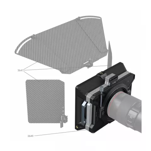 SmallRig 3556 Бленда-компендиум Multifunctional Modular Matte Box (95mm) Basic Kit