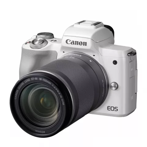 Цифровая фотокамера Canon EOS M50 Kit EF-M 18-150mm f/3.5-6.3 IS STM белая 
