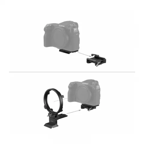 SmallRig 4305 Поворотная плошадка для цифровых камер Fujifilm GFX100S / GFX50S II / GFX100 II